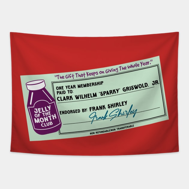 Jelly Of The Month Club Bonus Tapestry by Gimmickbydesign