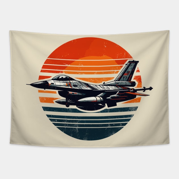 F-16 Tapestry by Vehicles-Art