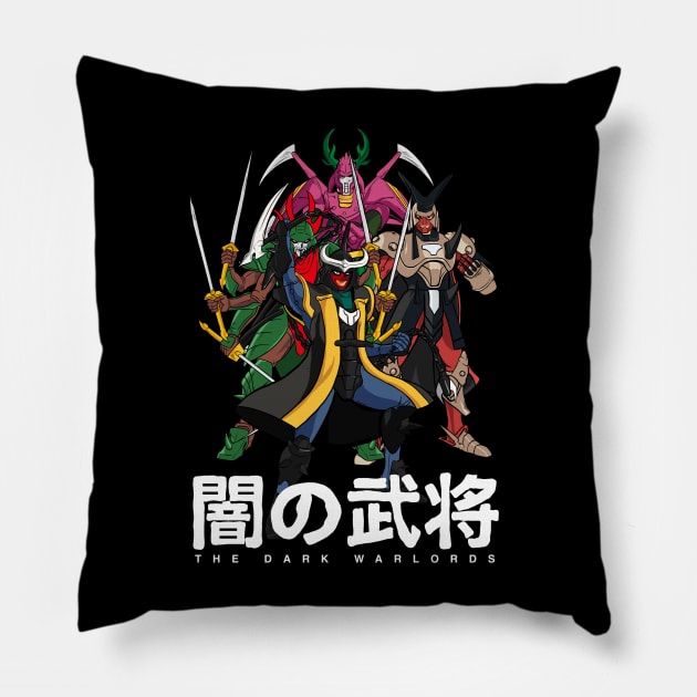 Dark Warlords | Ronin Warriors Pillow by Jones Factory