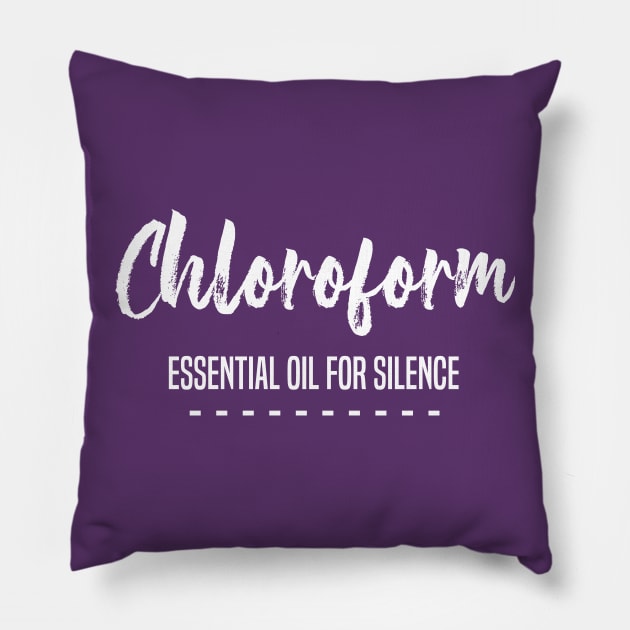 Chloroform Pillow by HHFlippo