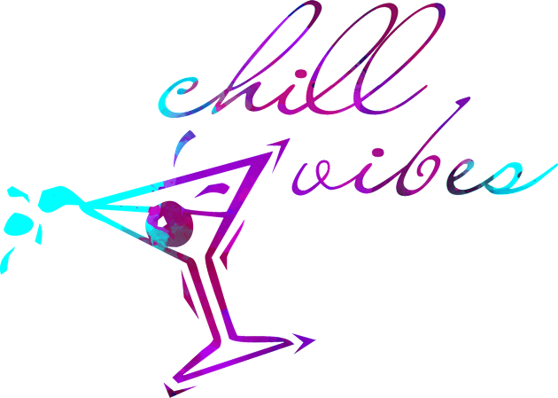 Chill Vibes Kids T-Shirt by DavidF