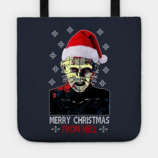 Hellraiser Pinhead Merry Christmas From Hell Tote