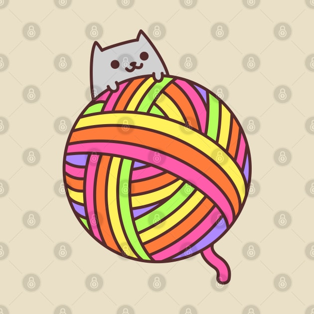 Yarn Ball Cat by Robot Dance Battle