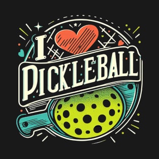 I love pickleball  graphic tee T-Shirt