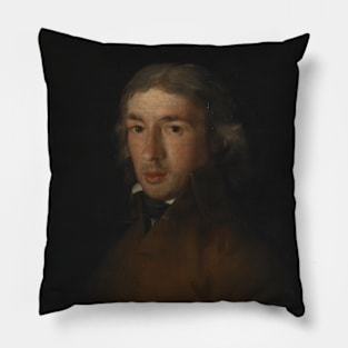 Portrait of Leandro Fernandez Moratin by Francisco Goya Pillow