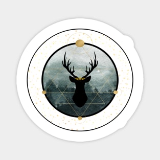 Throne of Glass- Forest Stag Magnet