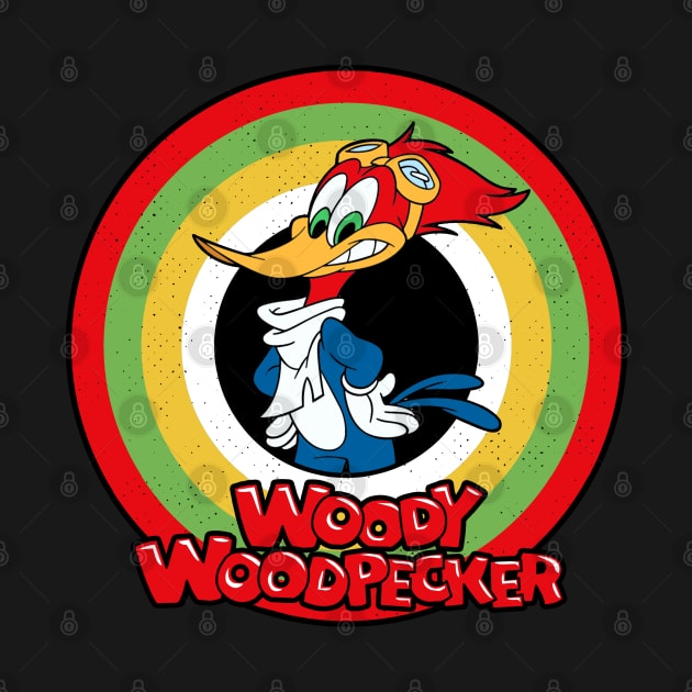 Woody Woodpecker Circle Style by Gunung Sambojorka