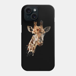 Geometric giraffe Phone Case