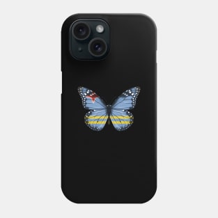 Aruban Flag  Butterfly - Gift for Aruban From Aruba Phone Case