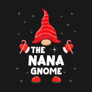 The Nana Gnome Matching Family Christmas Pajama T-Shirt