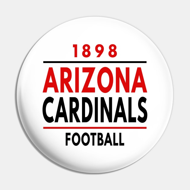 Arizona Cardinals Football Classic Pin by Medo Creations