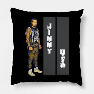 wrestle jey uso Pillow