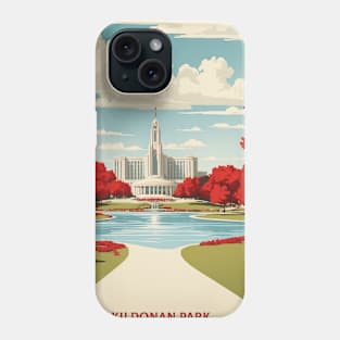 Winnipeg Kildonan Park Vintage Retro Travel Tourism Phone Case