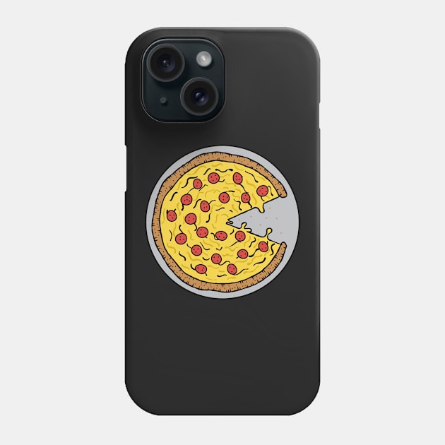 Pacman Pizza Phone Case by alexcutter