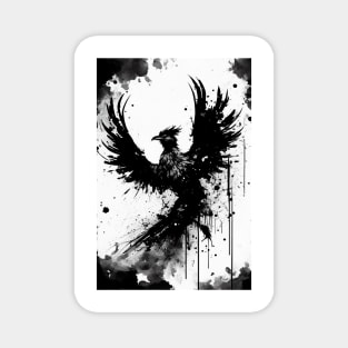 Inky Pheonix Magnet