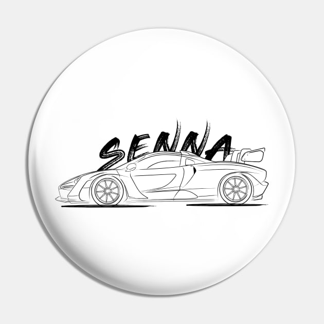 McL Senna Pin by turboosted