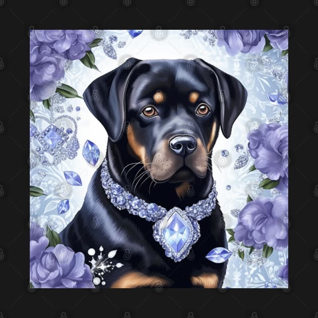 Rottweiler print by Enchanted Reverie