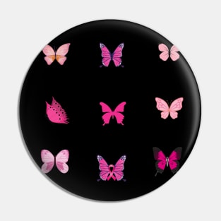 Purple butterfly Pin