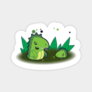 Just a Cute Swamp Monsters Magnet