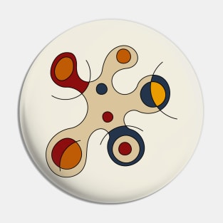 Surreal Amoeba #4 (Miro Inspired) Pin