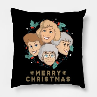 Christmas golden girls Pillow