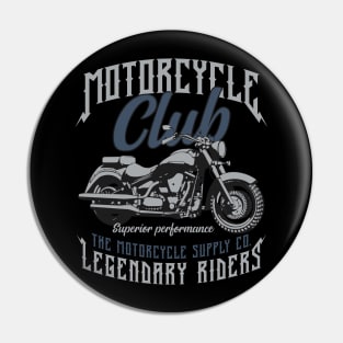 Motocycle club Pin