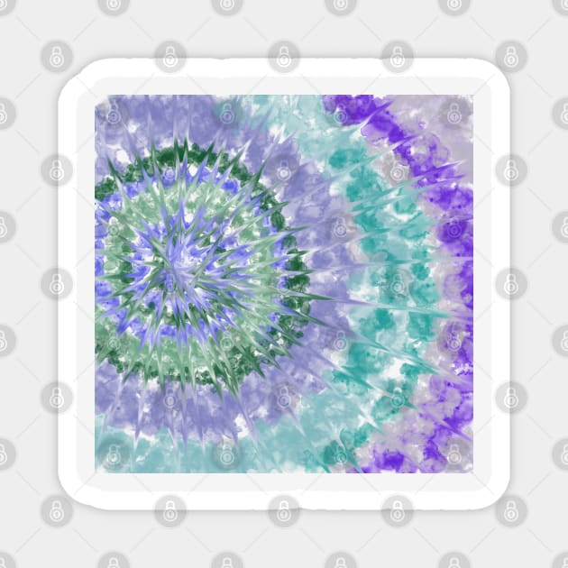 Tie Dye V Magnet by Be Scintilla