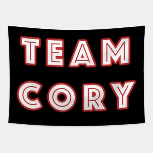 Team Cory Tapestry