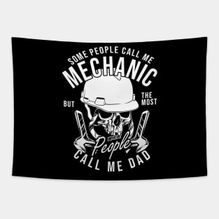 Mechanic Dad Tapestry