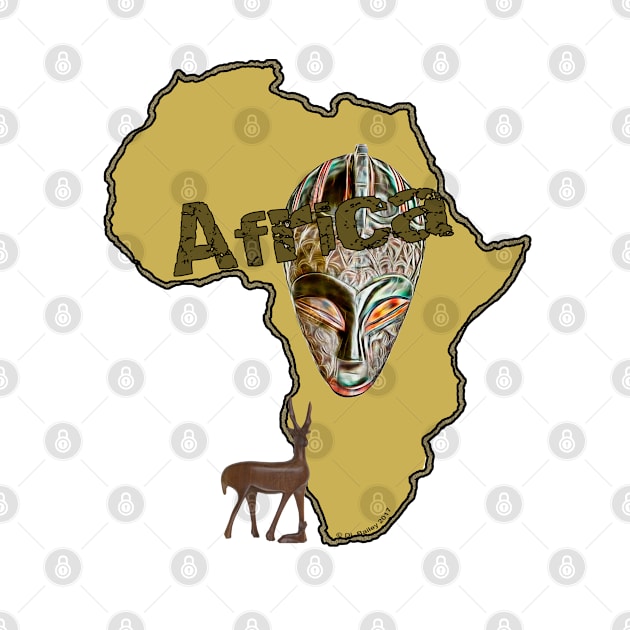 Africa Map with Mask by DougB