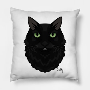 Shadow Cat Pillow