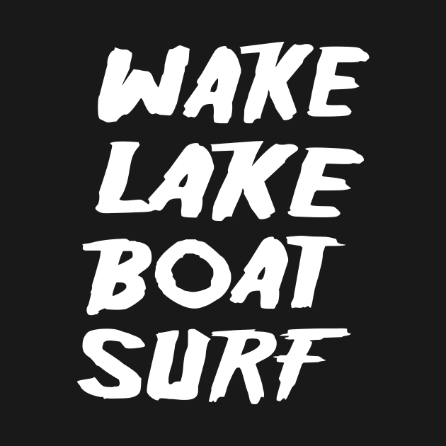 wake lake boat surf by Amrshop87