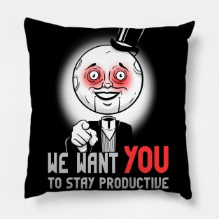 Productivity is Key Pillow