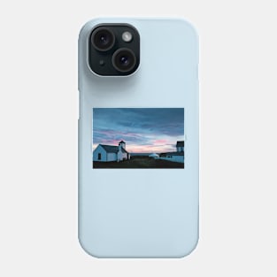 Waiting for the sun to rise at Rocky Island Phone Case