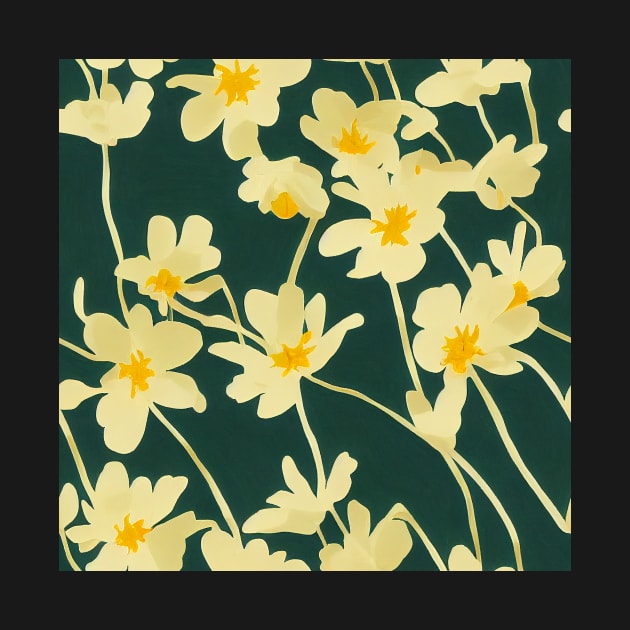 Beautiful Stylized Yellow Flowers, for all those who love nature #185 by Endless-Designs