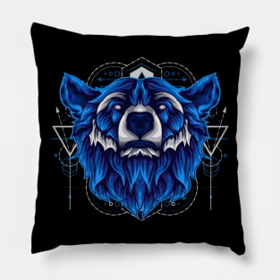 bear head Pillow