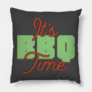 It's BBQ Time Pillow