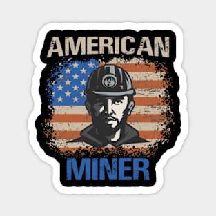 American Miner Magnet