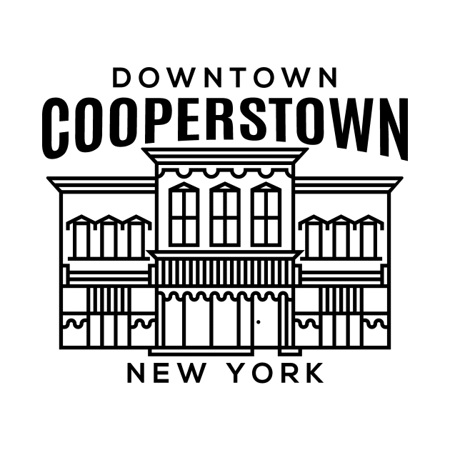 Downtown Cooperstown NY by HalpinDesign