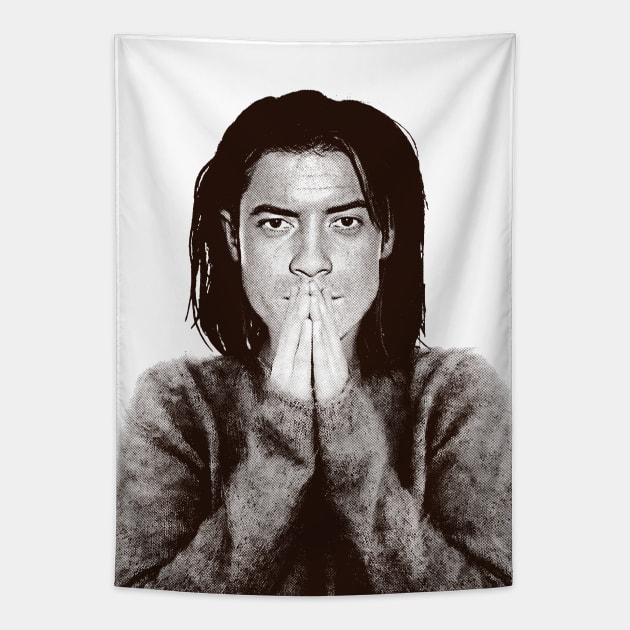 Brendan Fraser - Debut Tapestry by DankFutura