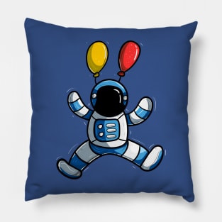 Astronout with balloon Pillow