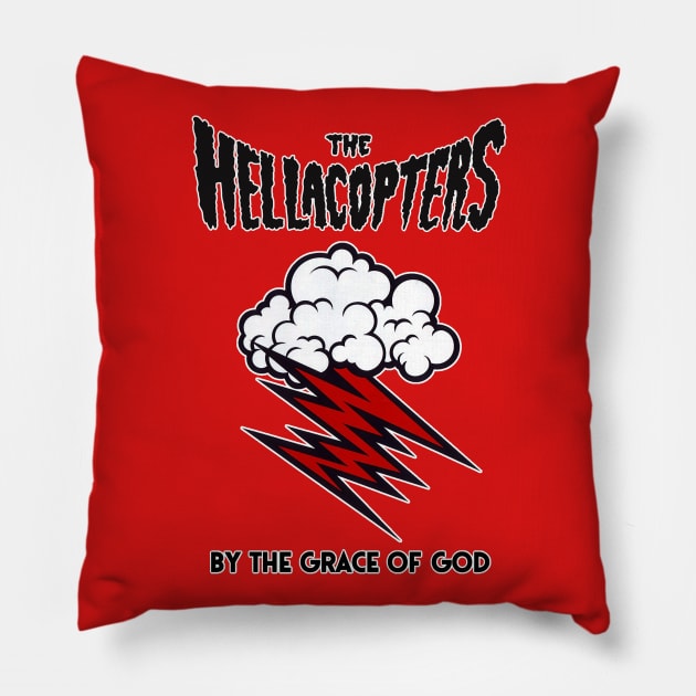 The Hellacopters - By the grace of god Pillow by CosmicAngerDesign