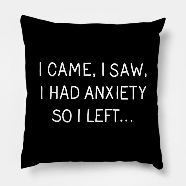 Anxiety Pillow by valentinahramov