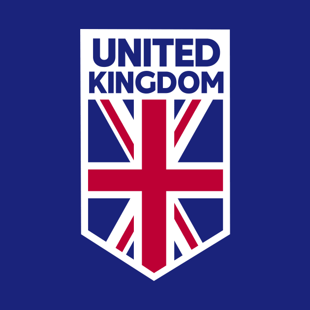 United Kingdom Flag Emblem by SLAG_Creative