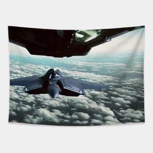 Futuristic Jet Refuel Tapestry