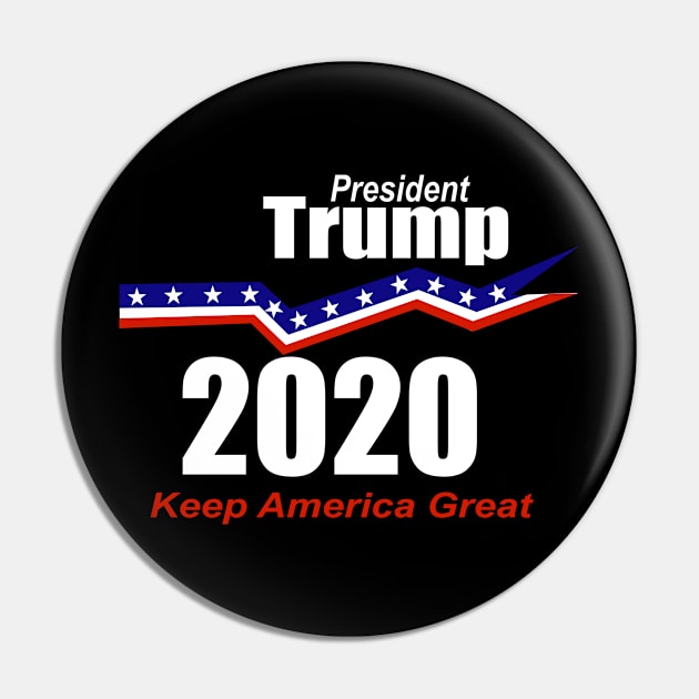 President Trump 2020 Keep America Great Pin by ChrisWilson