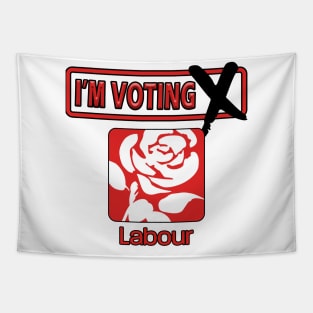 I'm Voting Labour Tapestry