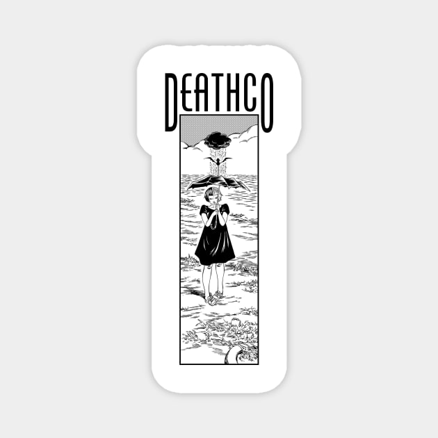 DEATHCO #2 Magnet by Charlie_Vermillion