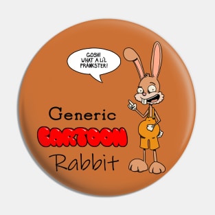 Generic Cartoon Rabbit Pin