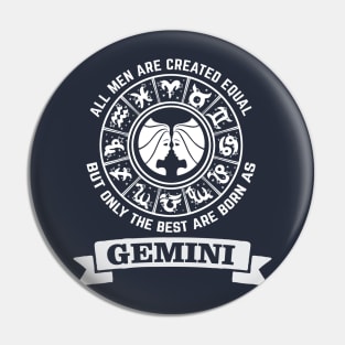 GEMINI MAN Pin